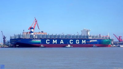 CMA CGM, Qambiyada port tıxanma əlavə ödənişini tətbiq edir